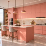 ام دی اف هایگلاس ساده pink-1101 پاک چوب - تصویر 2